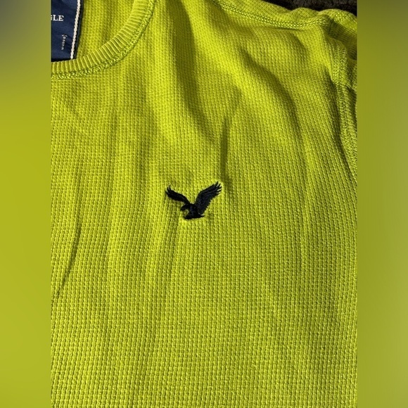 Men’s American Eagle Outfitters Waffle Knit Vintage Fit Size XL Green - Picture 5 of 7